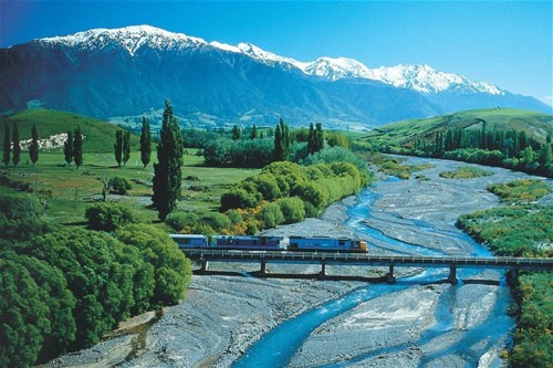 Tranzalpine Scenic Rail Journey