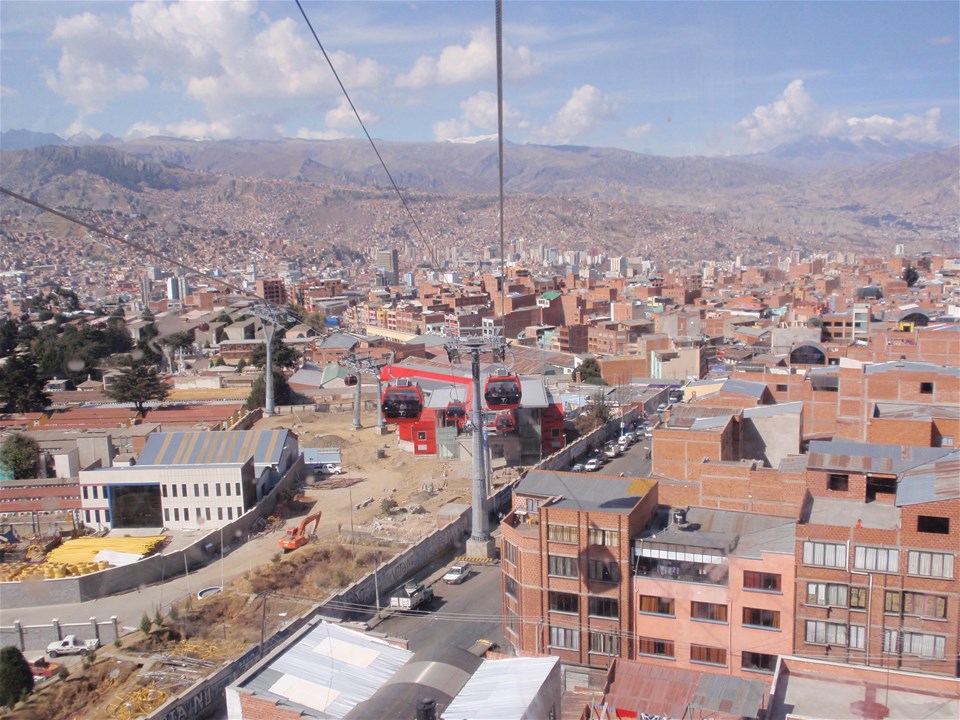 Cable Car Ride Over La Paz & Dinner