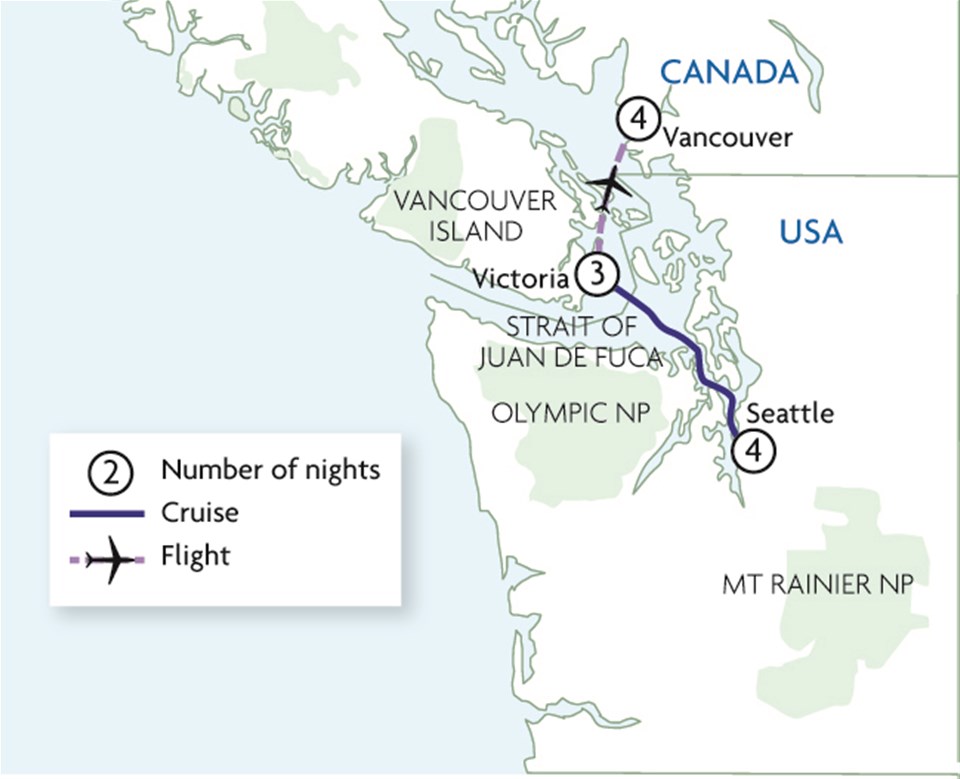 Seattle, Victoria & Vancouver Voyager | Touring with Trailfinders