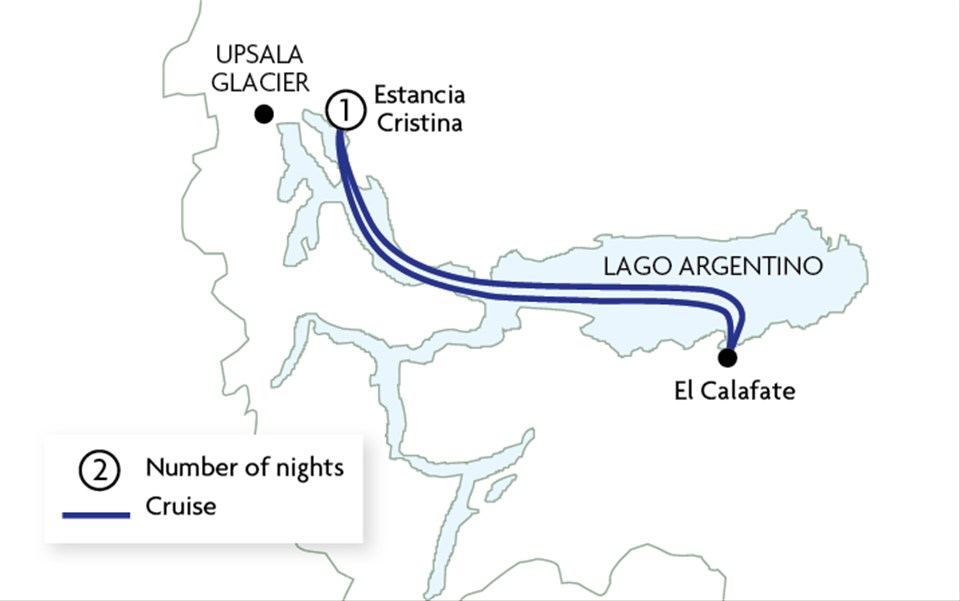 map of itinerary