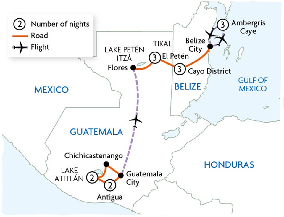 Mayan Trails of Guatemala & Belize