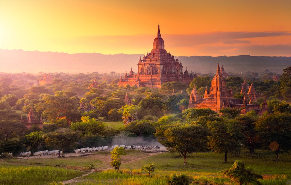 Bagan Village Biking