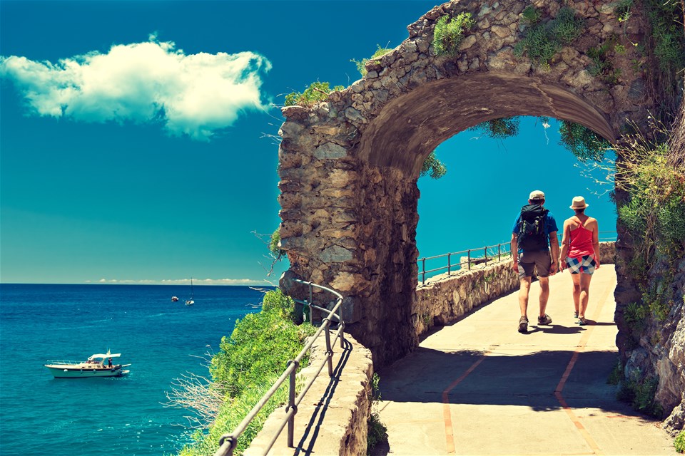 Walking the Amalfi Coast, Italy