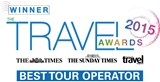 The Times, The Sunday Times & The Sunday Times Travel Magazine Awards 2015