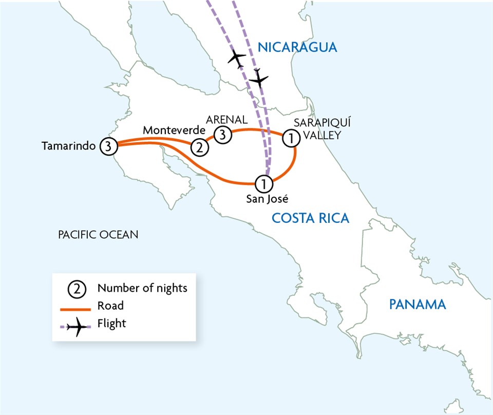 Costa Rica Road Trip: City To Surf 