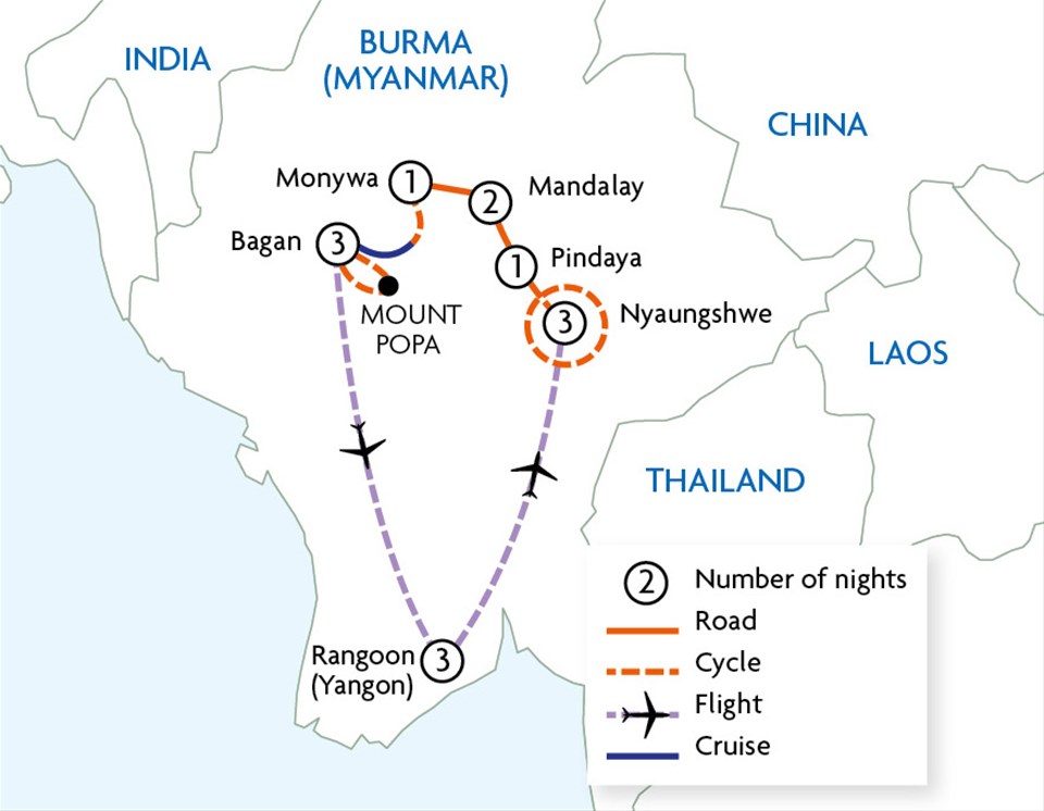 Cycle Burma (Myanmar) Cycle Burma (Myanmar)