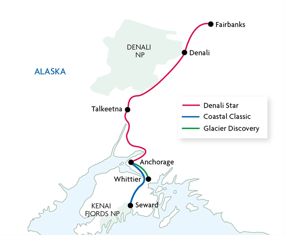 map of itinerary