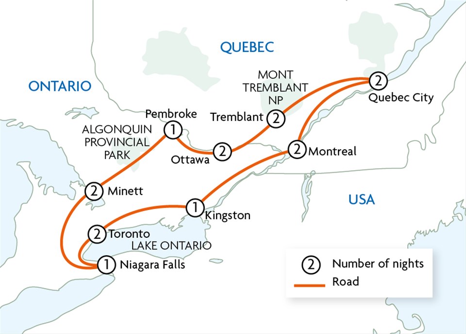 Eastern Canada Highlights Tour | Trailfinders