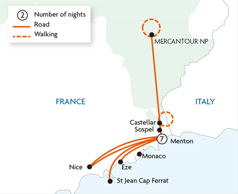 Walks & Gardens of the French Riviera Walks & Gardens of the French Riviera