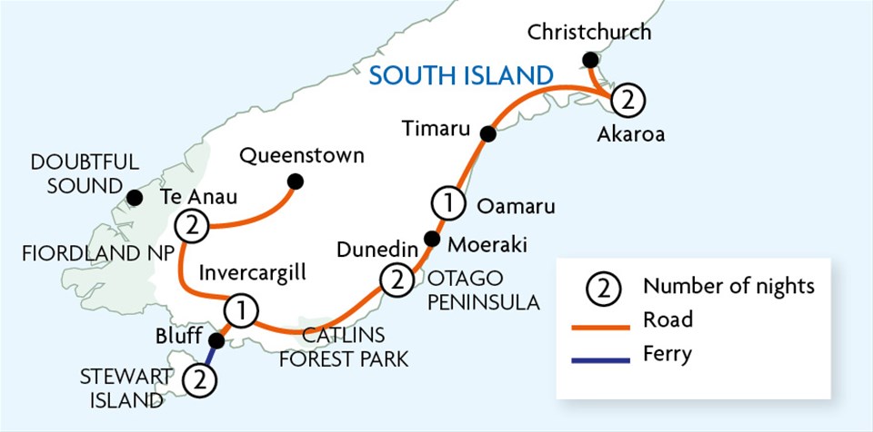 South Island Less Travelled South Island Less Travelled