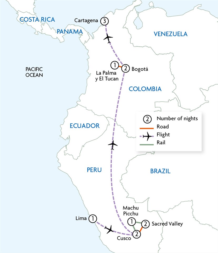 Jewels of Colombia & Peru