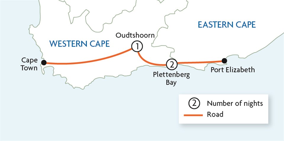 Garden Route Highlights - Cape Town to Port Elizabeth Garden Route Highlights - Cape Town to Port Elizabeth