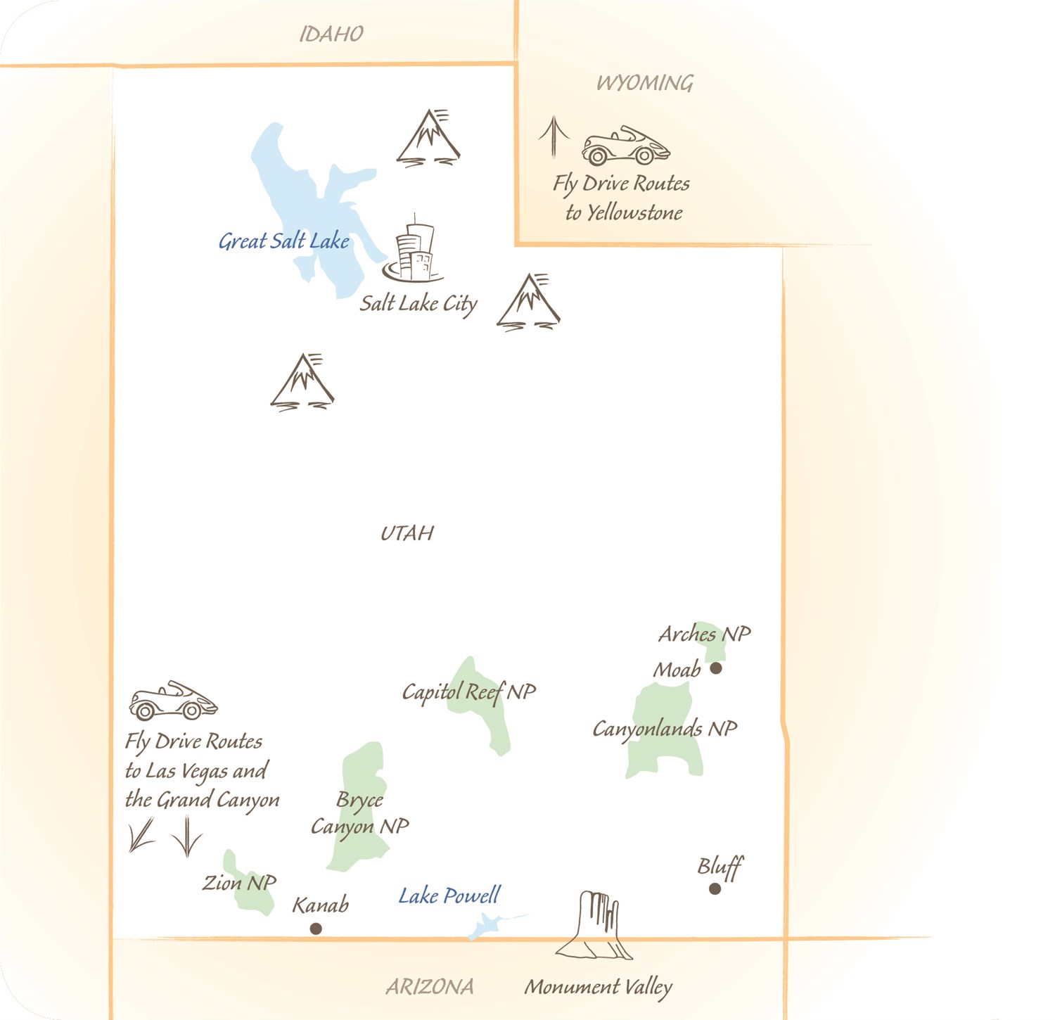Utah map