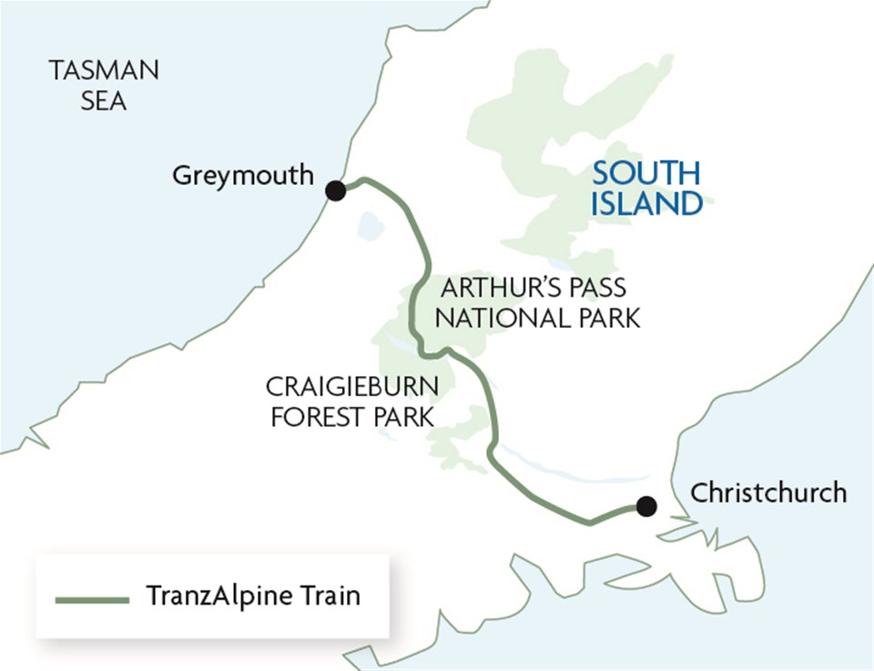 map of itinerary