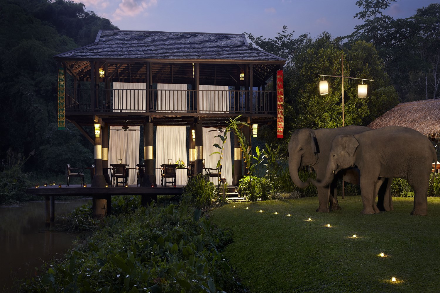 Anantara Golden Triangle Elephant Camp & Resort, Chiang ...
