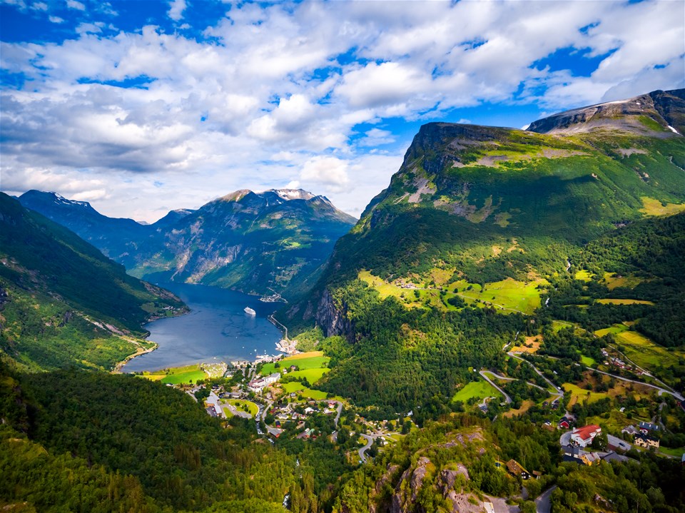 Scenic Scandinavia and its Fjords