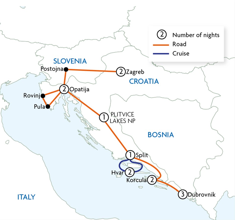 Country Roads of Croatia Country Roads of Croatia