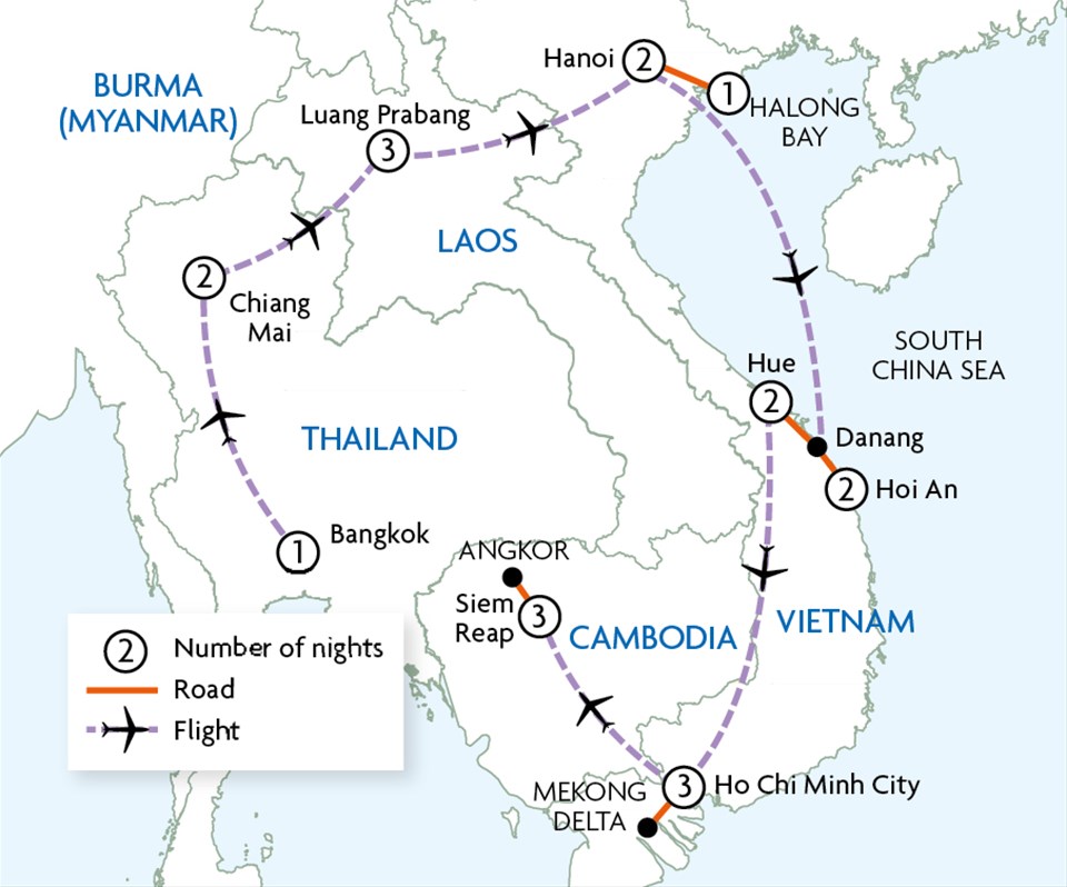 Grand Tour Of Indochina Grand Tour Of Indochina
