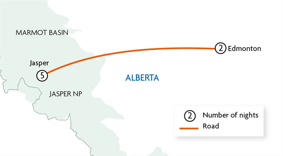 Edmonton To Jasper Snow Sensation Edmonton To Jasper Snow Sensation