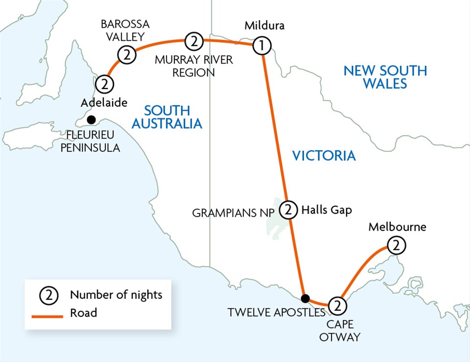 Nature & Gourmet Retreats Of Southern Australia