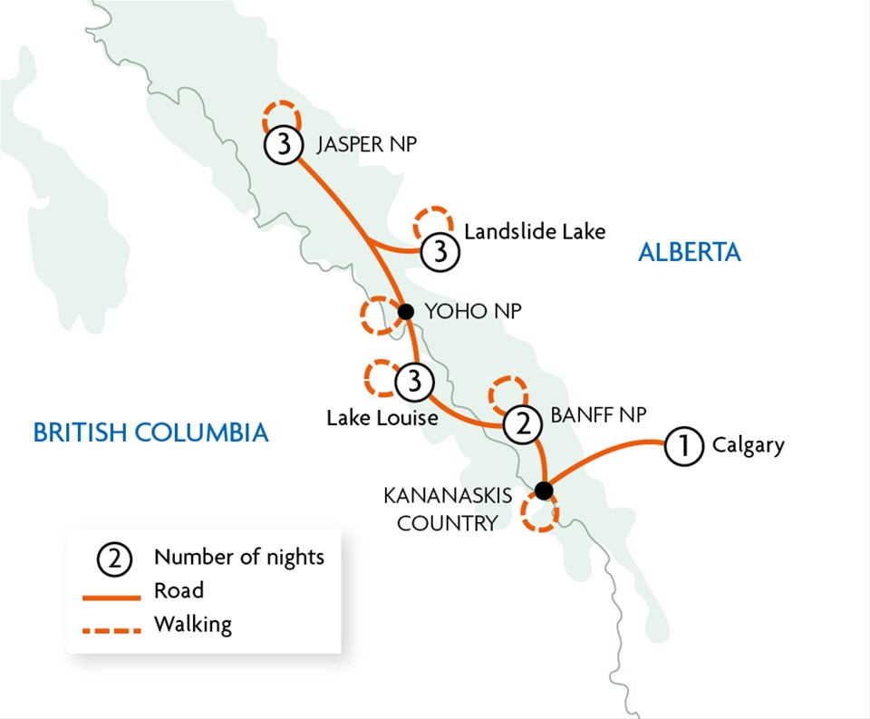 Canadian Rockies Wilderness Walk Canadian Rockies Wilderness Walk
