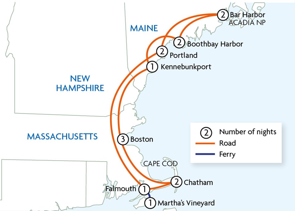 Lobsters & Lighthouses of Massachusetts & Maine Lobsters & Lighthouses of Massachusetts & Maine