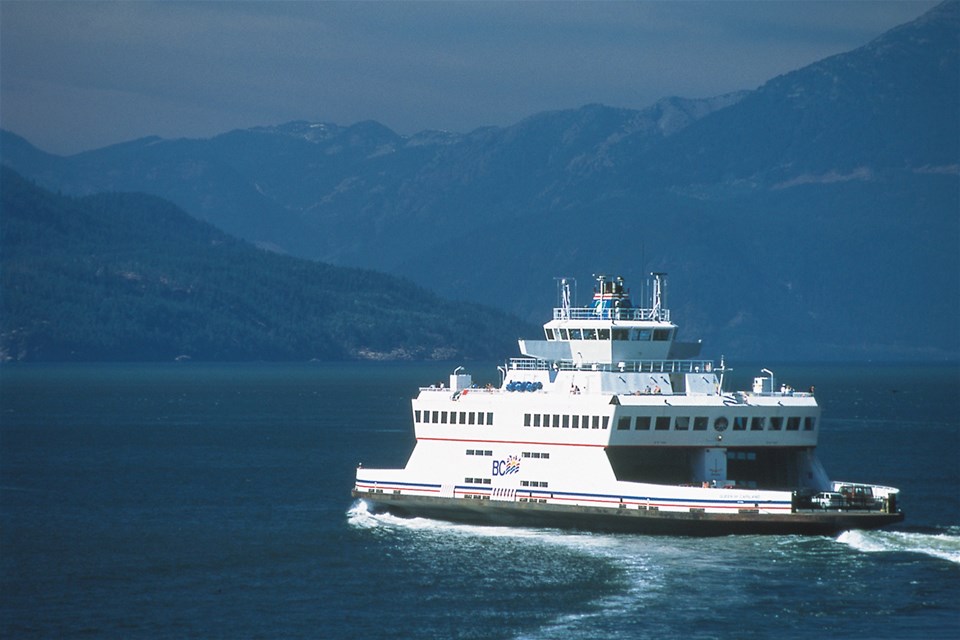 BC Ferries Comox (YQQ) to Powell River (YPW) - (Canada)