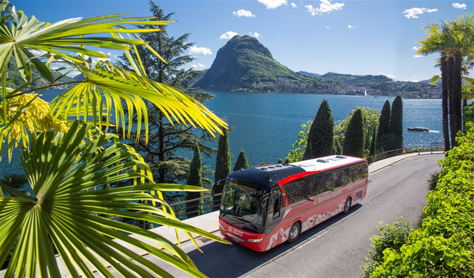 Bernina Express Bus Only - Lugano to Tirano