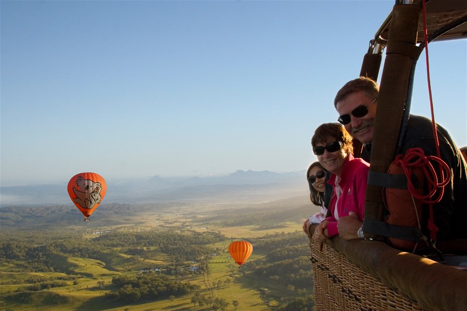 Gold Coast Hinterland Hot Air Balloon Flight