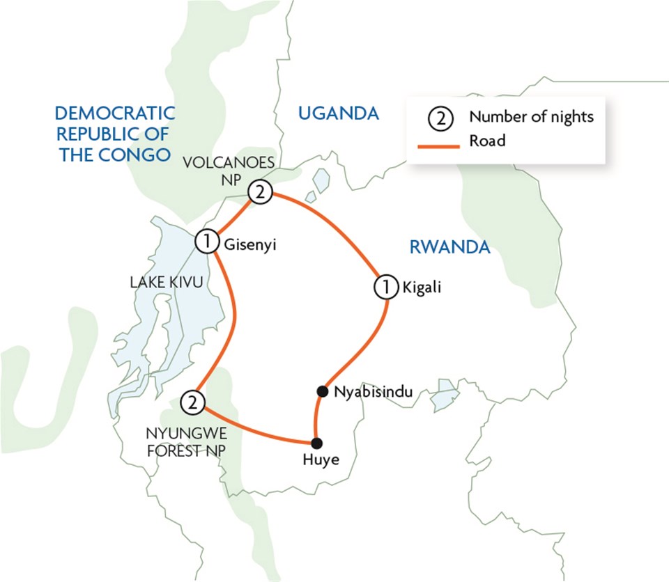 Gorillas & Chimps of Rwanda Gorillas & Chimps of Rwanda