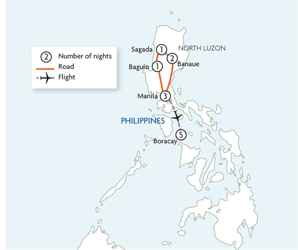 Philippines Northern Explorer & Beach Escape Philippines Northern Explorer & Beach Escape
