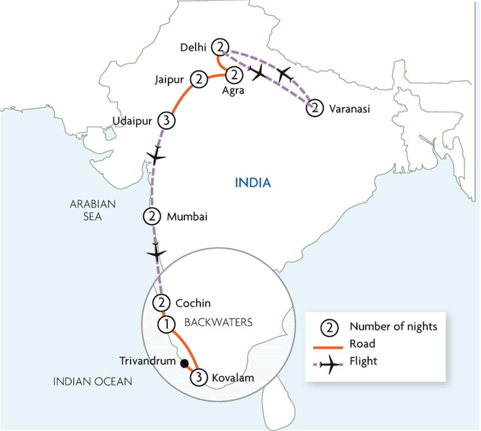 Majestic India - North and South Majestic India - North and South