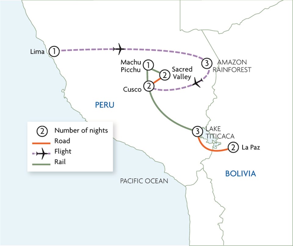 Amazon & Incas - Peru & Bolivia