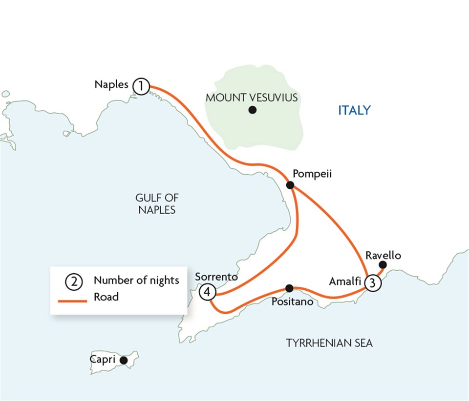 Sorrento & the Amalfi Coast Sorrento & the Amalfi Coast