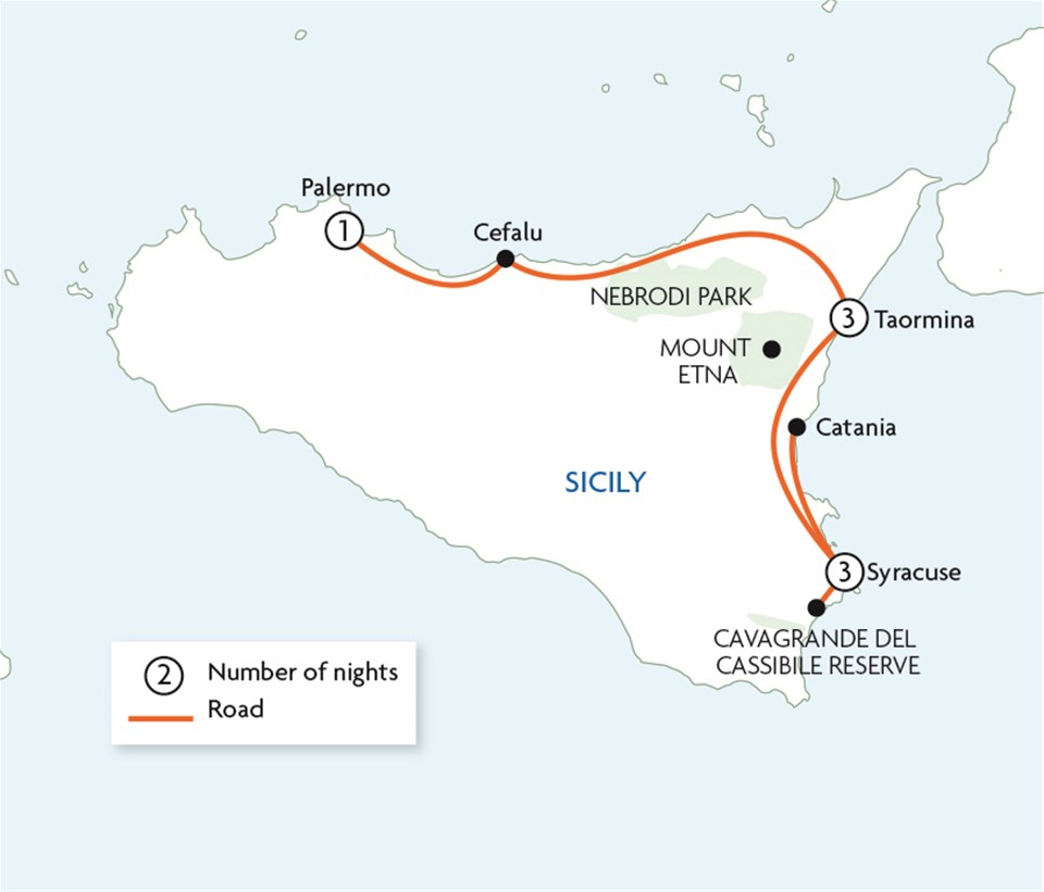Sicily's Natural & Historic Delights Sicily's Natural & Historic Delights