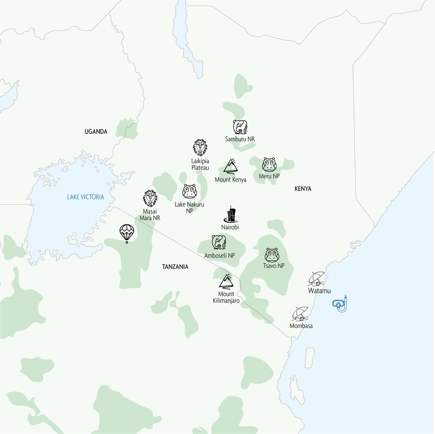 Hawaii Kenya Africa Map Kenya Holidays 2022/2023 | Trailfinders