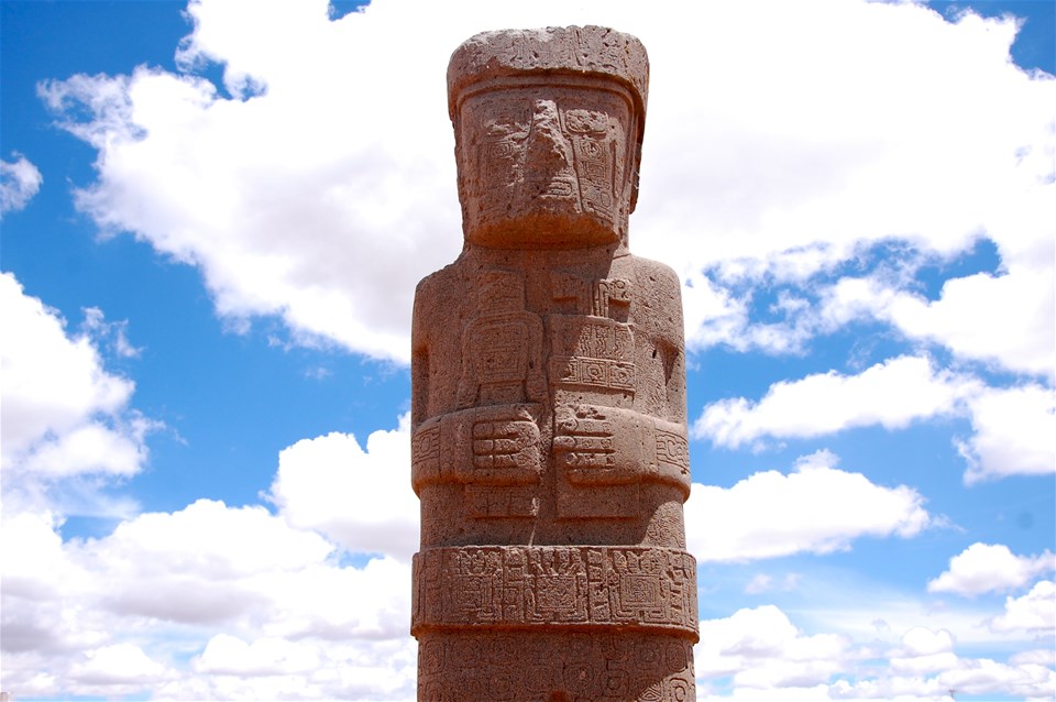 Tiwanaku Ruins from La Paz