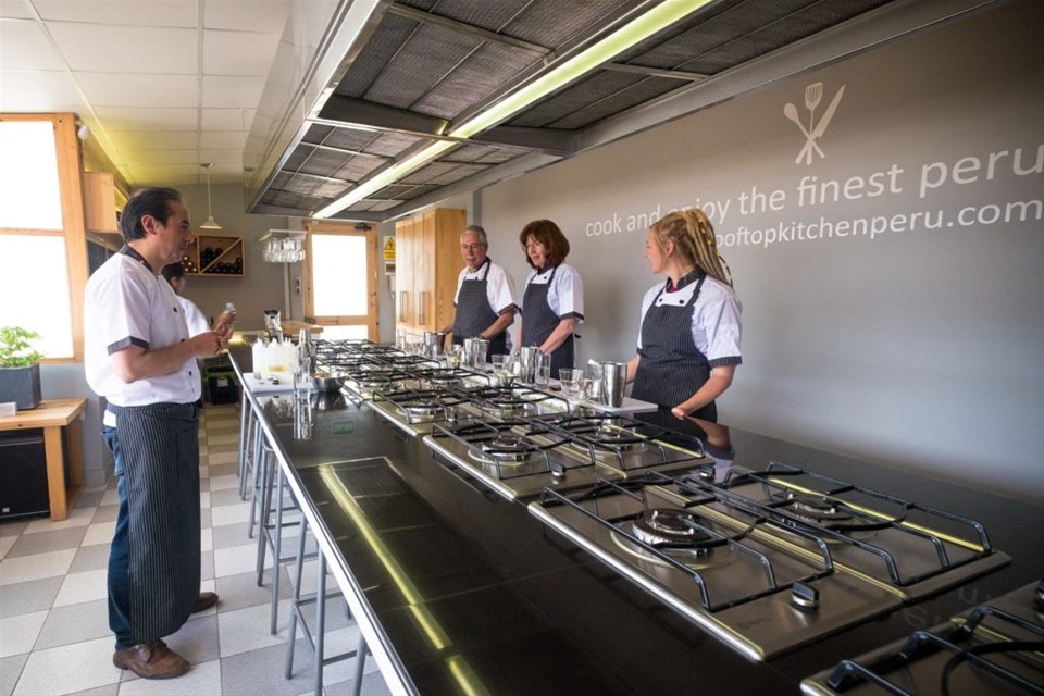 Cusco's Rooftop Kitchen Cooking Experience