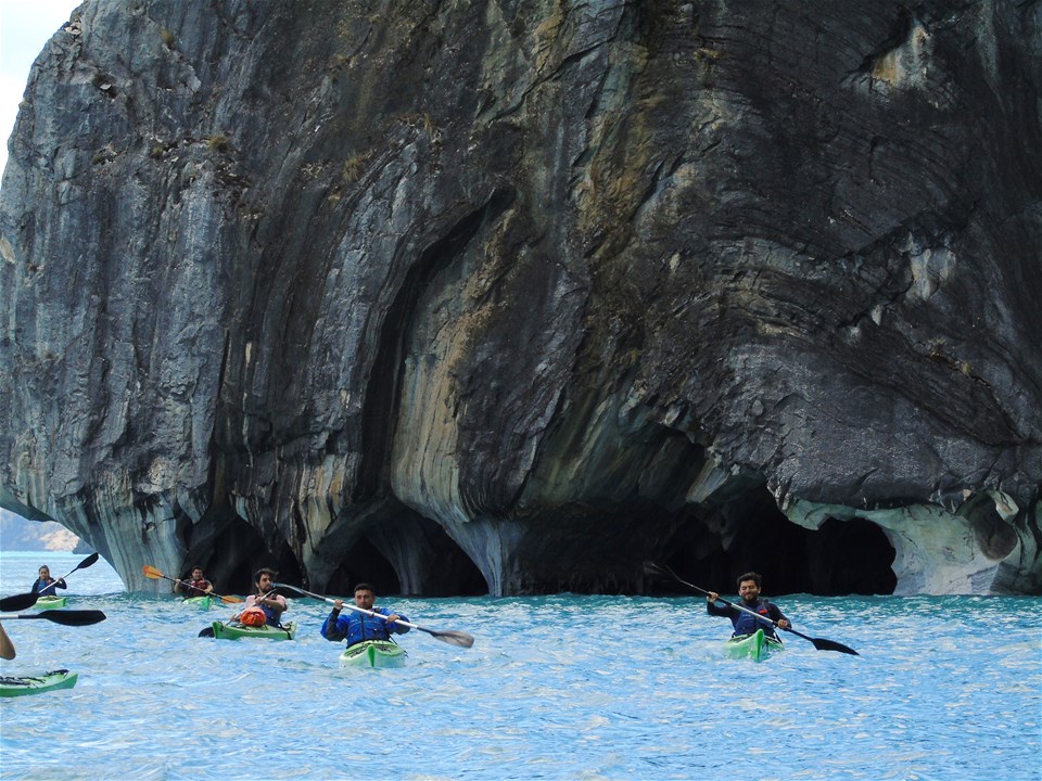 Kayaking the Marble Caves