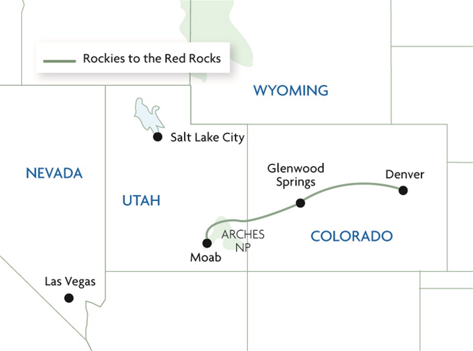 Rocky Mountaineer Rockies to the Red Rocks - Denver to Moab | Trailfinders