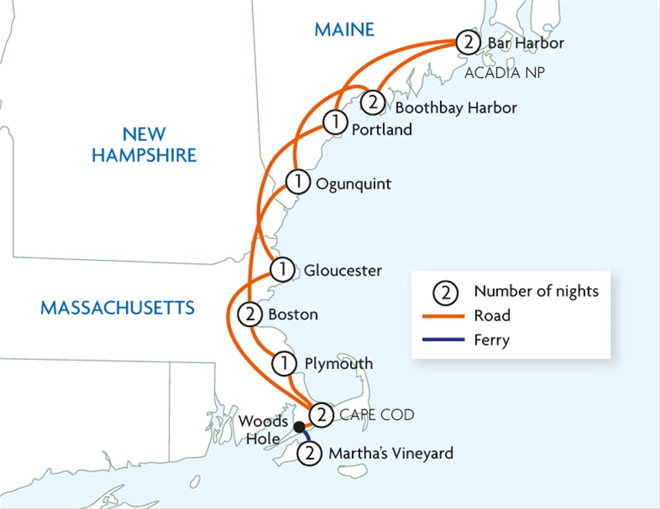 Lobsters & Lighthouses of Massachusetts & Maine Tour Trailfinders