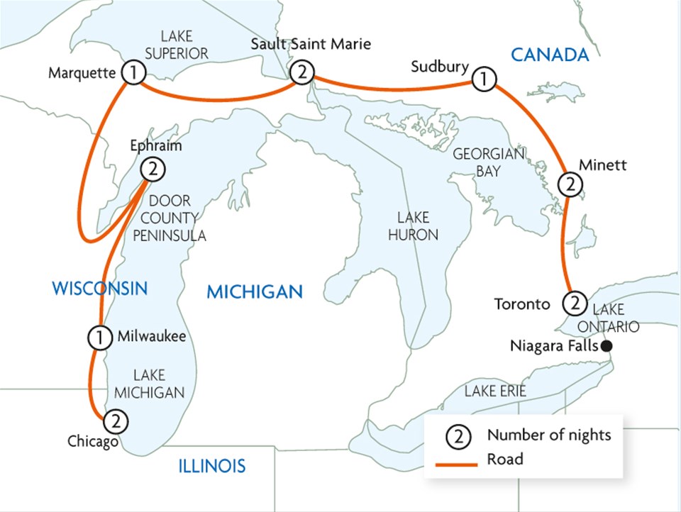 Chicago to Toronto - Exploring The Great Lakes Tour  Trailfinders