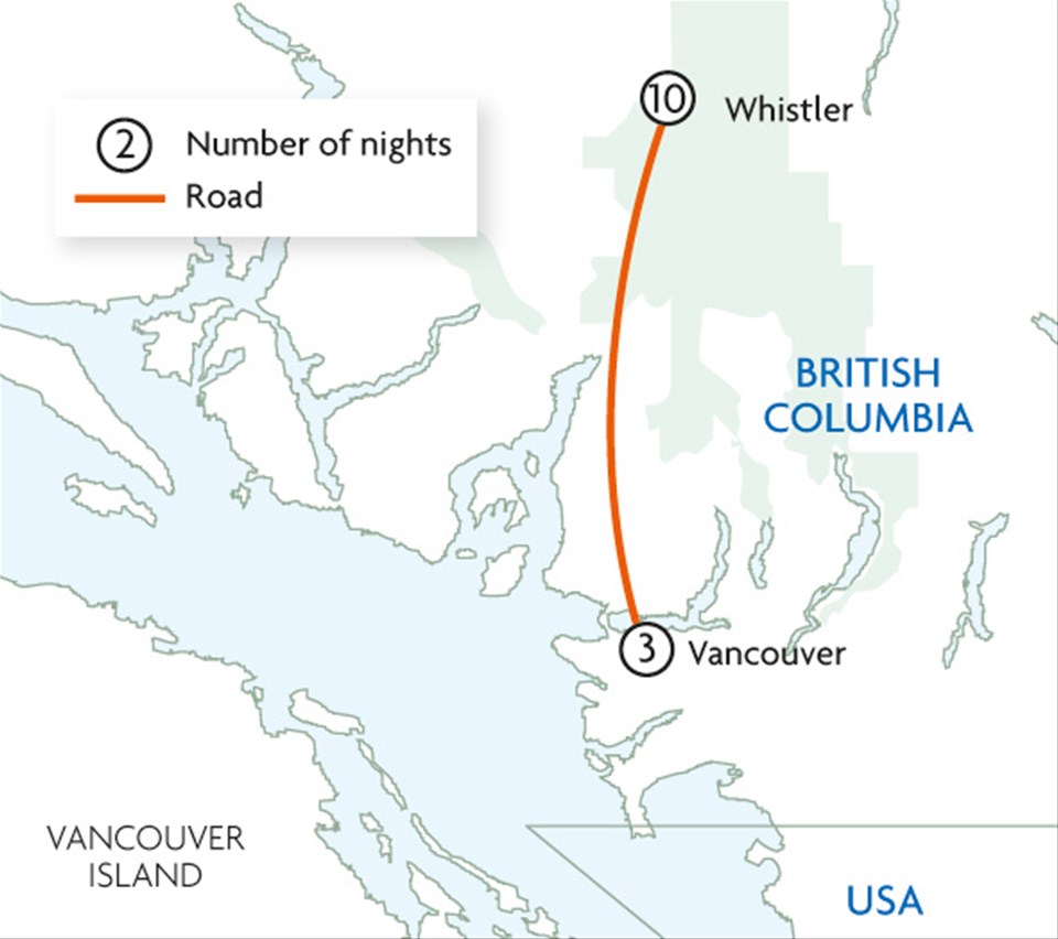 Vancouver to Whistler Ski Holiday | Trailfinders