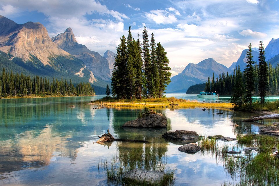 Panoramic Canadian Rockies