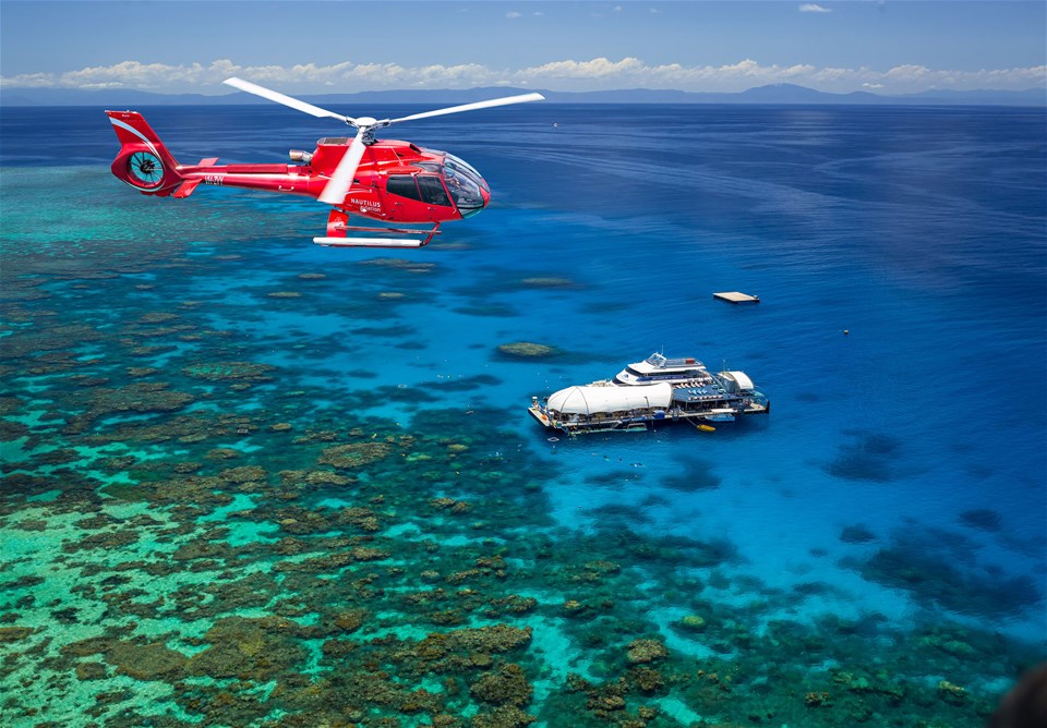 Great Barrier Reef Adventure & Helicopter Flight