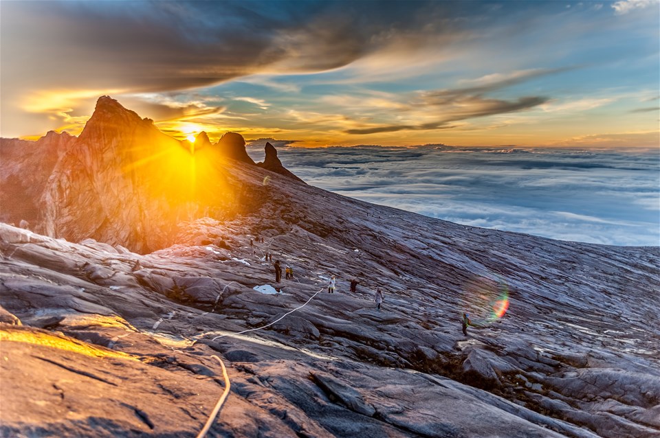 Climbing Mount Kinabalu