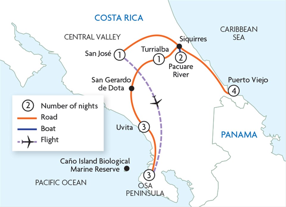 Costa Rica Coast to Coast | Trailfinders