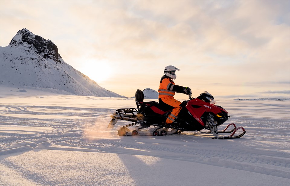 Glacier Snowmobiling