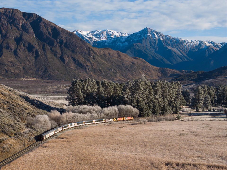 TranzAlpine - Greymouth to Christchurch Scenic Plus