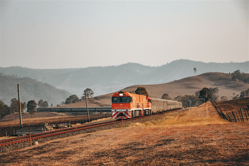 Treasures of Australia by Rail